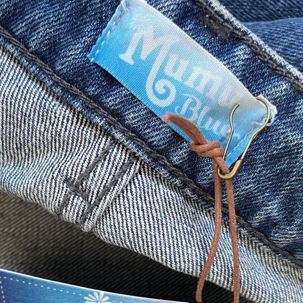 SHOW ME YOUR MUMU Womens Brooklyn Distressed Jeans NEW Sz 29 Straight Frayed-Hem - Picture 8 of 12